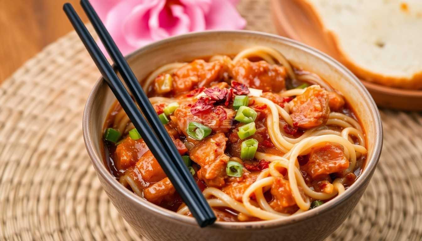 家常米皮：传统美食的魅力与做法